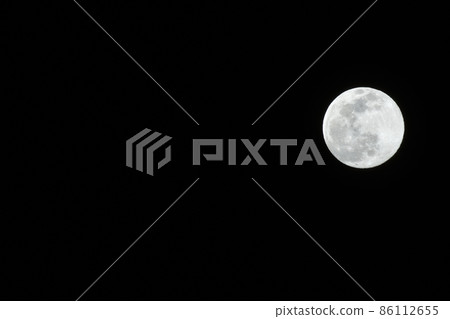 Hakushu-cho, Hokuto City, January 14th night moon (location: middle right) Hakushu-cho, Hokuto City, January 14th night moon (location: middle right) 86112655