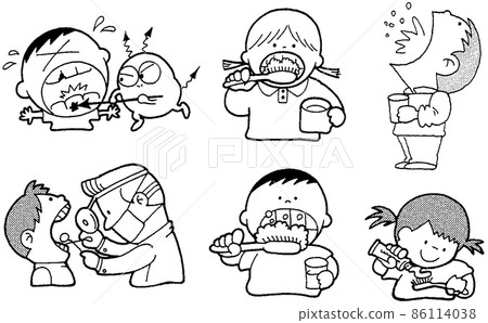 兒童學校生活彩敷牙膏 86114038