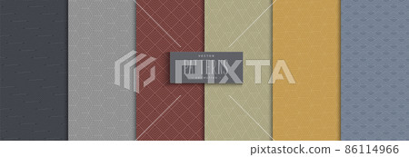 Geometric pattern with stripes lines polygonal shape 86114966