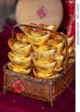 中國春節,飾品,元寶,中国の旧正月、装飾品、インゴット、new year, ingot, 中國春節,飾品,元寶,中国の旧正月、装飾品、インゴット、new year, ingot, 86115029