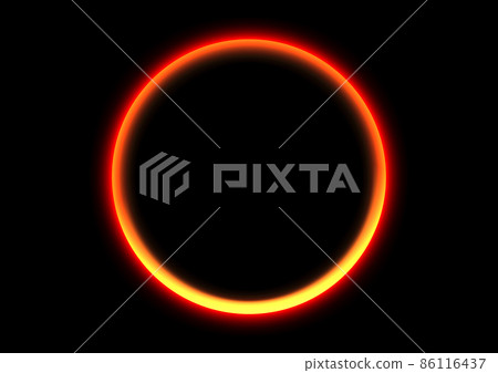 Abstract light circle illustration 86116437