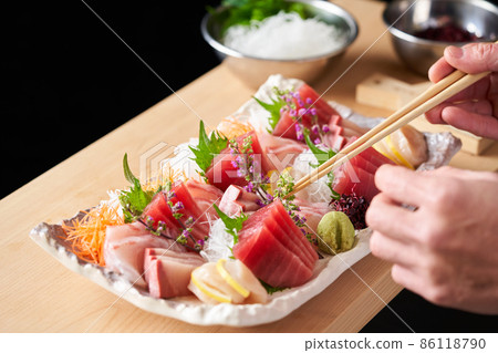 Sashimi serving platter 86118790