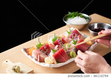 Sashimi serving platter 86118794