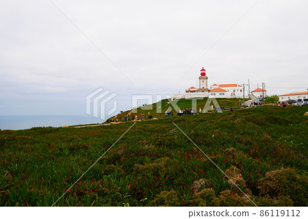 Lighthouse at Cabo da Roca, Portugal Lighthouse at Cabo da Roca, Portugal 86119112