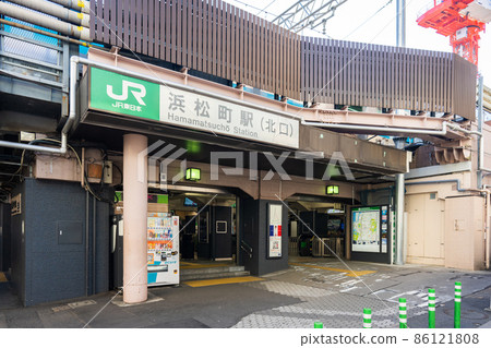 Hamamatsucho Station North Exit Hamamatsucho Station North Exit 86121808