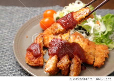 Pork cutlet up 86122666