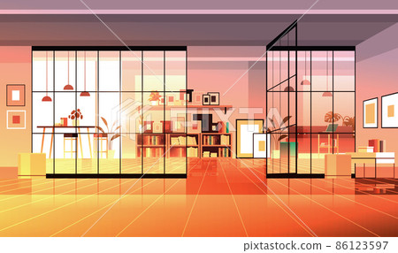creative workplace modern cabinet empty no people office interior contemporary co-working center creative workplace modern cabinet empty no people office interior contemporary co-working center 86123597