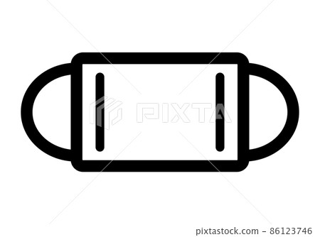 Cloth mask icon - Stock Illustration [86123746] - PIXTA
