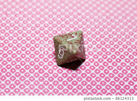 Dice close-up Dice close-up 86124313