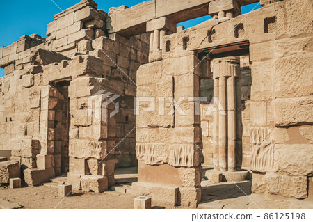 Ruins of the Egyptian Karnak Temple, the largest open-air museum in Luxor Ruins of the Egyptian Karnak Temple, the largest open-air museum in Luxor 86125198