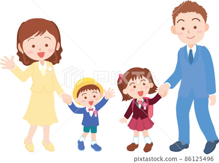 Entrance Ceremony Entrance Ceremony_Family of 4 Entrance Ceremony Entrance Ceremony_Family of 4 86125496