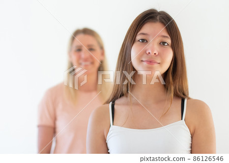 Portrait of pretty teenage girl Portrait of pretty teenage girl 86126546