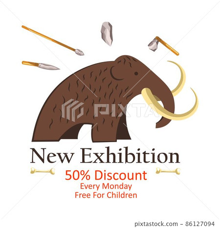 New exhibition on extinct animals from prehistoric New exhibition on extinct animals from prehistoric 86127094