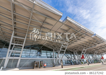 Niigata City, Niigata Prefecture, Niigata Airport in fine weather Niigata City, Niigata Prefecture, Niigata Airport in fine weather 86127242