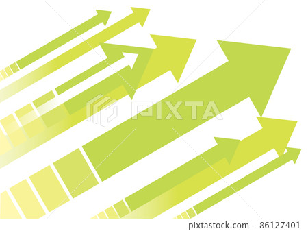 Business image infographics arrow background background rising to the right white background 86127401