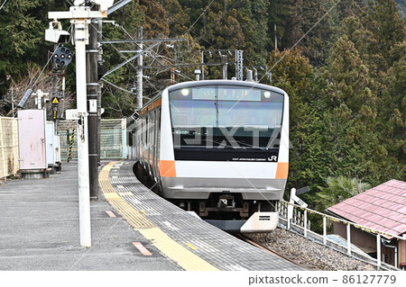 東京奧多摩鳩之棲峽谷青梅線無人站“古里站”下車 86127779
