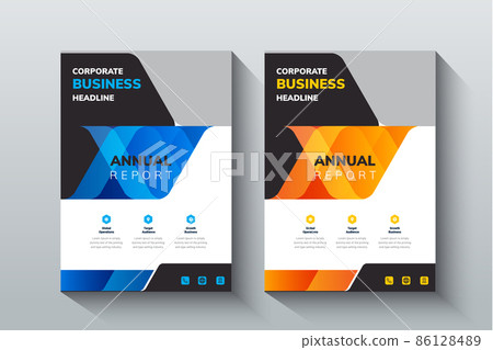 Annual Report Catalog Cover Design Template Adept to the flyer, poster, brochure, catalog, magazine, cover, booklet, presentation, website, banner, etc. Multipurpose Project. 86128489