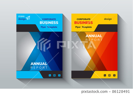 Annual Report Catalog Cover Design Template Adept to the flyer, poster, brochure, catalog, magazine, cover, booklet, presentation, website, banner, etc. Multipurpose Project. 86128491