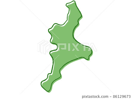 Hand-painted Mie prefecture 86129673