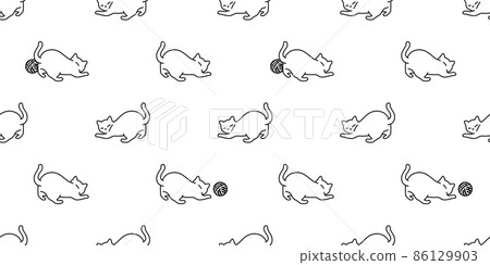 cat seamless pattern kitten vector calico neko breed character cartoon pet tile background repeat wallpaper animal doodle illustration design scarf isolated cat seamless pattern kitten vector calico neko breed character cartoon pet tile background repeat wallpaper animal doodle illustration design scarf isolated 86129903