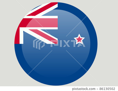 New Zealand flag, official colors and proportion correctly. National New Zealand flag 86130502