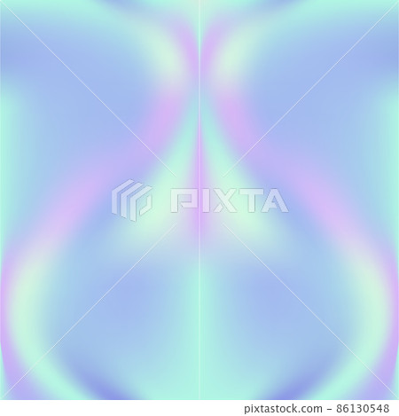 Holographic background. Holo sparkly cover. Abstract soft pastel colors backdrop. 86130548