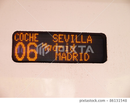 Spain Shinkansen AVE 86131548