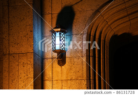 Light of the gate light of the park Light of the gate light of the park 86131728
