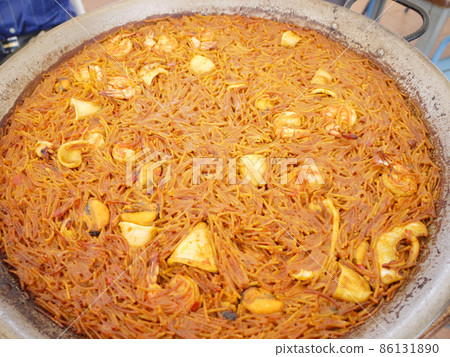 西班牙麵食海鮮飯 Fideua 西班牙麵食海鮮飯 Fideua 86131890