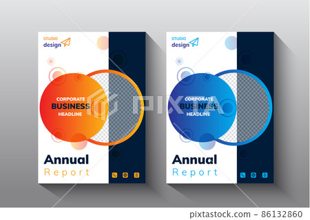 Annual Report Layout Design Template concept idea Annual Report Layout Design Template concept idea 86132860