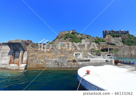 [Nagasaki Prefecture] Dolphin Pier on Gunkanjima (Hashima Industrial Revolutionary Heritage) 86133262