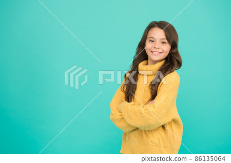 Emotional baby. Positive child. Positive attitude to life. 86135064