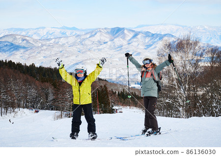 滑雪場紀念照 86136030