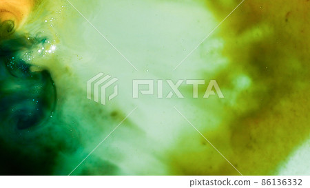具有柔和和混合顏色的水彩抽象背景圖像 86136332