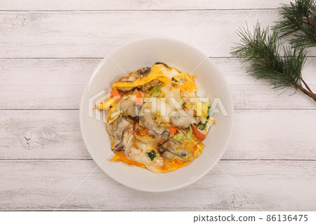 Oyster omelet 86136475