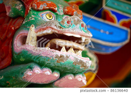 岡山縣加賀郡吉備中央町國家指定重要文化財產西身延/妙本寺A字龍鼻5 岡山縣加賀郡吉備中央町國家指定重要文化財產西身延/妙本寺A字龍鼻5 86136640