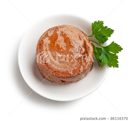 pet food on white background 86138370