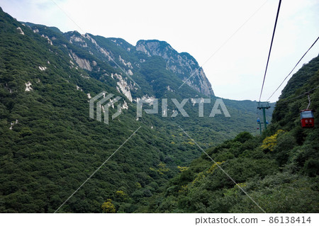 中國河南省少林寺美麗的風景 86138414
