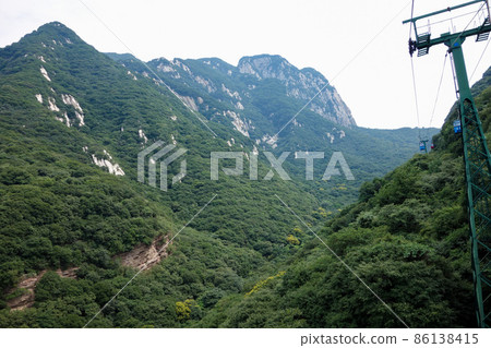 中國河南省少林寺美麗的風景 中國河南省少林寺美麗的風景 86138415