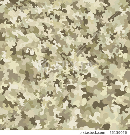 Camouflage seamless pattern. Abstract modern military background for army textile and clothing. 86139056