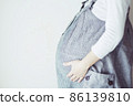 側面孕婦 86139810