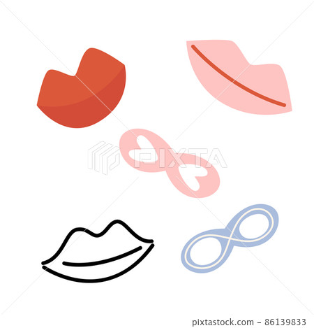 Kiss and sign of infinity Kiss and sign of infinity 86139833