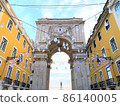 Scenery with a Portuguese gate 86140005
