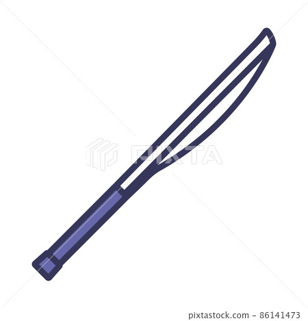 Cricket Bat Icon 86141473