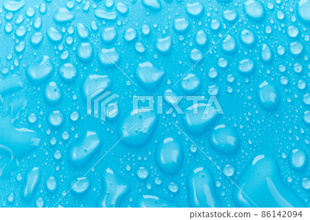 Liquid water drops, close up texture background, macro selective focus. Liquid water drops, close up texture background, macro selective focus. 86142094