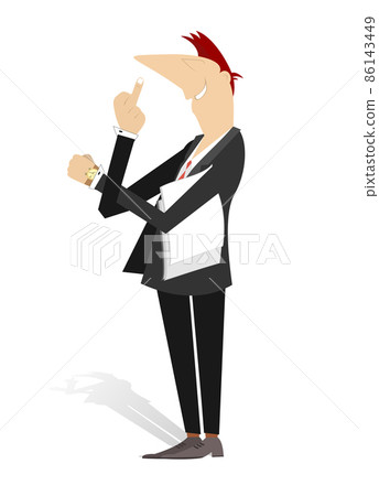 sign language, vector, man - Stock Illustration [86143449] - PIXTA
