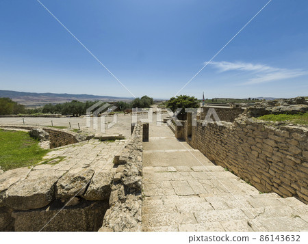 Roman Ruins of Dougga, Tunisia Roman Ruins of Dougga, Tunisia 86143632