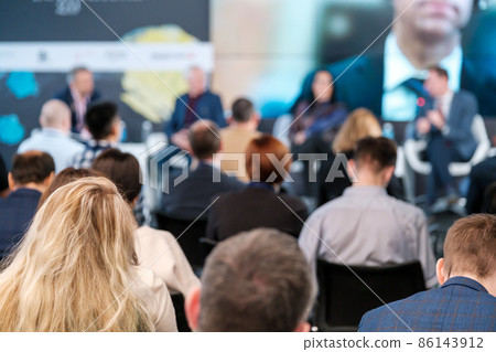 People sitting in conference room People sitting in conference room 86143912