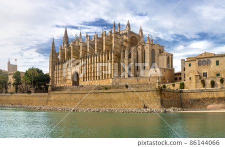 the gothic medieval cathedral 86144066