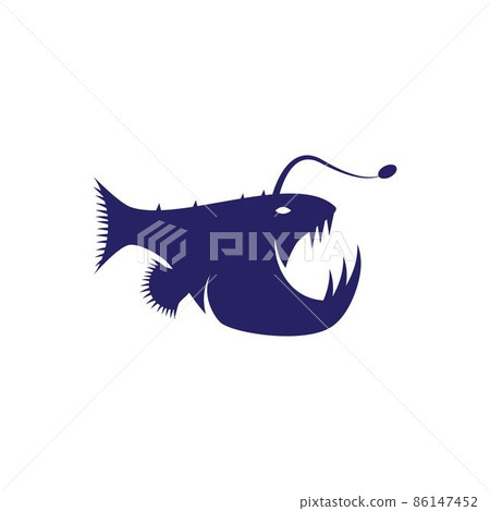 Angler fish logo 86147452